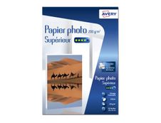 Avery - Papier Photo brillant - 10 x 15 cm - 200 g/m² - impression jet d'encre - 60 feuilles
