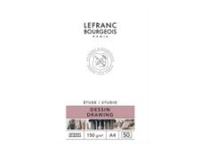 Lefranc & Bourgeois Studio - Bloc de papier à dessin - A4 - 50 feuilles