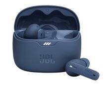 JBL TUNE Beam - Kit main libre - écouteur sans fil bluetooth -  Suppresseur de bruit actif - isolation acoustique - bleu