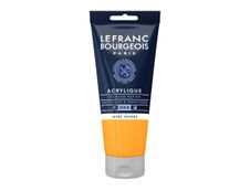 Lefranc & Bourgeois - Peinture acrylique - jaune sahara - 80 ml