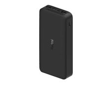 Xiaomi Redmi - powerbank / batterie de secours - 20000 mAh - Fast Charge - 2 connecteurs de sortie (USB-A) - noir