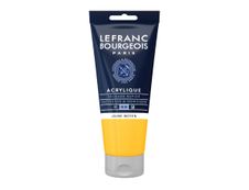 Lefranc & Bourgeois - Peinture acrylique - jaune moyen - 80 ml