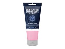 Lefranc & Bourgeois - Peinture acrylique - rose - 80 ml