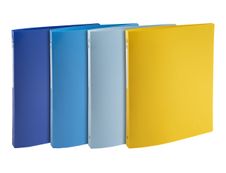 Exacompta BeeBlue - Classeur souple à anneaux - Dos 15 mm - A4 - pour 140 feuilles - disponible dans différentes couleurs