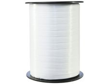 Maildor - Bolduc lisse - ruban d'emballage 7 mm x 500 m - blanc