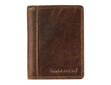 Maverick The Original - Porte-cartes RFID (pour 14 cartes) - cuir