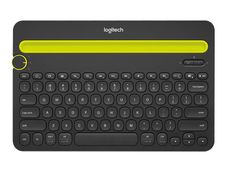 Logitech Multi-Device K480 - clavier sans fil Azerty - jusqu'à 3 appareils connectés - bluetooth - noir