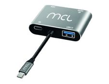 MCL Samar - Station d'accueil - USB-C 3.2 Gen 2 - VGA, HDMI