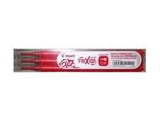Pilot Frixion Point - 3 Recharges pour rollers effaçables - 0,5 mm - rouge