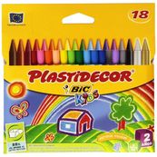 Plastidecor 18 barritas bic