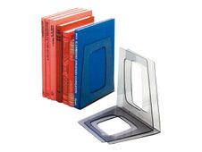 Esselte - 2 Serre-livres translucide