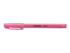 STABILO flash - Marcador - para papel de fax - rosa fluorescente - tinta al agua - 1-3.5 mm