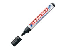edding 663 - Marcador - no permanente - para pizarra - negro - tinta de pigmento - 1-5 mm