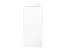 Pollen - 25 Cartes pliées - 106 x 213 mm - 210 g/m² - blanc