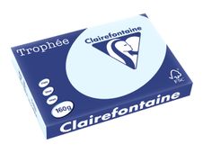 Clairefontaine Trophée - Papier couleur - A3 (297 x 420 mm) - 160 g/m² - Ramette de 250 feuilles - bleu