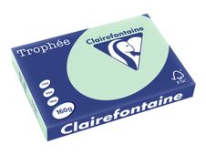 Clairefontaine Trophée - Papier couleur - A3 (297 x 420 mm) - 160 g/m² - Ramette de 250 feuilles - vert