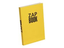 Clairefontaine Zap Book - Bloc dessin - 160 feuilles - A5 - 80 gr - blanc