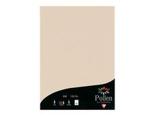 Pollen - 50 Feuilles papier couleur - A4 (21 x 29,7 cm) - 120 g/m² - ivoire