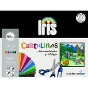 Canson cartulina iris minipack 24x32 10 hojas 185g colores surtidos