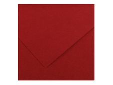 Canson Iris Vivaldi - Papier - 500 x 650 mm - rouge foncé - 185 g/m²