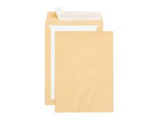 GPV Pack'n Post - 100 Pochettes kraft dos carton - C4 229 x 324 mm - 120 gr - bande auto-adhésive
