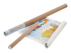 Faibo - Mapa - Mundo - rectangular - 1380 x 830 mm - plástico