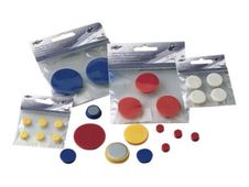 Faibo - Imán - círculo - 2 cm de diámetro - blanco (paquete de 4) - para P/N: 1011-6, 1011-7, 1011-8, 1012-3, 1012-4, 1012-5, 1012-6, 1012-7, 1012-8, 840-4, 840-5