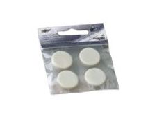 Faibo - Imán - círculo - 2 cm de diámetro - negro (paquete de 4) - para P/N: 1011-6, 1011-7, 1011-8, 1012-3, 1012-4, 1012-5, 1012-6, 1012-7, 1012-8, 840-4, 840-5