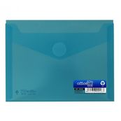 Sobre A6 con cierre de velcro azul