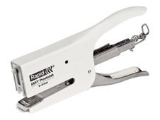 Rapid - Pince Agrafeuse Jaky Prestojak blanc - capacité de 50 feuilles - agrafes Jaky 6 ou 8