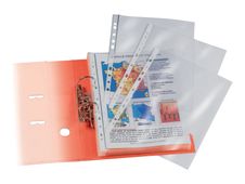 Caja 100 fundas folio extra 16 taladros