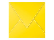 Pollen - 20 Enveloppes - 140 x 140 mm - 120 g/m² - jaune