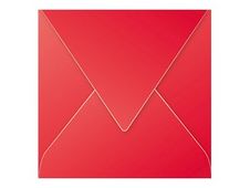 Pollen - 20 Enveloppes - 165 x 165 mm - 120 g/m² - rouge