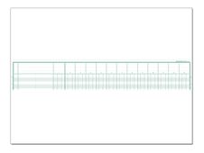 Exacompta - Piqûre comptable - 13 colonnes par page - 25 x 32 cm - 80 pages