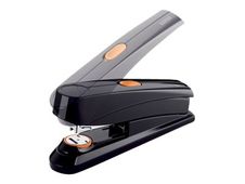 Novus B 8 FC - Grapadora - uso industrial - 50 hojas - 24/8, 26/8 - plástico, metal - negro brillante