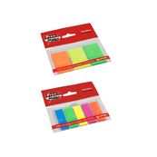 Bolsa senales neon fixo 5 colores x 25 hojas 13x43