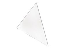 Biella - 6 pochettes d'angle autocollante - 170 x 170 mm - transparent