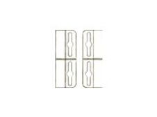 Apli Agipa - Languette de suspension autocollante