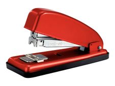 Petrus 226 - Grapadora - 30 hojas / 3 mm - 24/6, 22/6 - metal - rojo