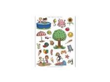 Apli - 3 feuilles gommettes été