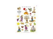 Apli - 3 feuilles gommettes automne