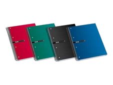 ENRI STATUS A4+ - Cuaderno - encuadernado espiral - 160 hojas / 320 páginas - liso - 4 taladros - disponible en diferentes colores