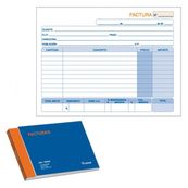 Dohe talonario facturas cuarto apaisado 100 h duplicado