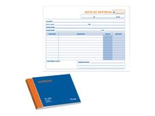 Dohe - Libro de reparto - 50 hojas - 1/4 A4 - apaisado - triplicado - sin copia de carbón