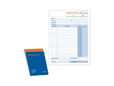 Dohe - Libro de referencias - 50 hojas - A5 - duplicado - sin copia de carbón