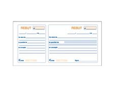 Dohe - Libro de recibos - 100 hojas - 1/3 A4 - apaisado