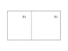 Dohe - Libro de caja - 100 hojas - A5 - apaisado - numerado