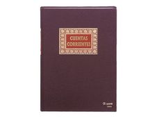 Dohe Foolscap - Libro de contabilidad corriente - 100 páginas - numerado