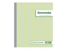 Exacompta - 10 Manifolds Carnets de commandes - 50 dupli - 21 x 18 cm