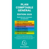 Exacompta - Plan comptable général - 9 x 17,5 cm - portrait